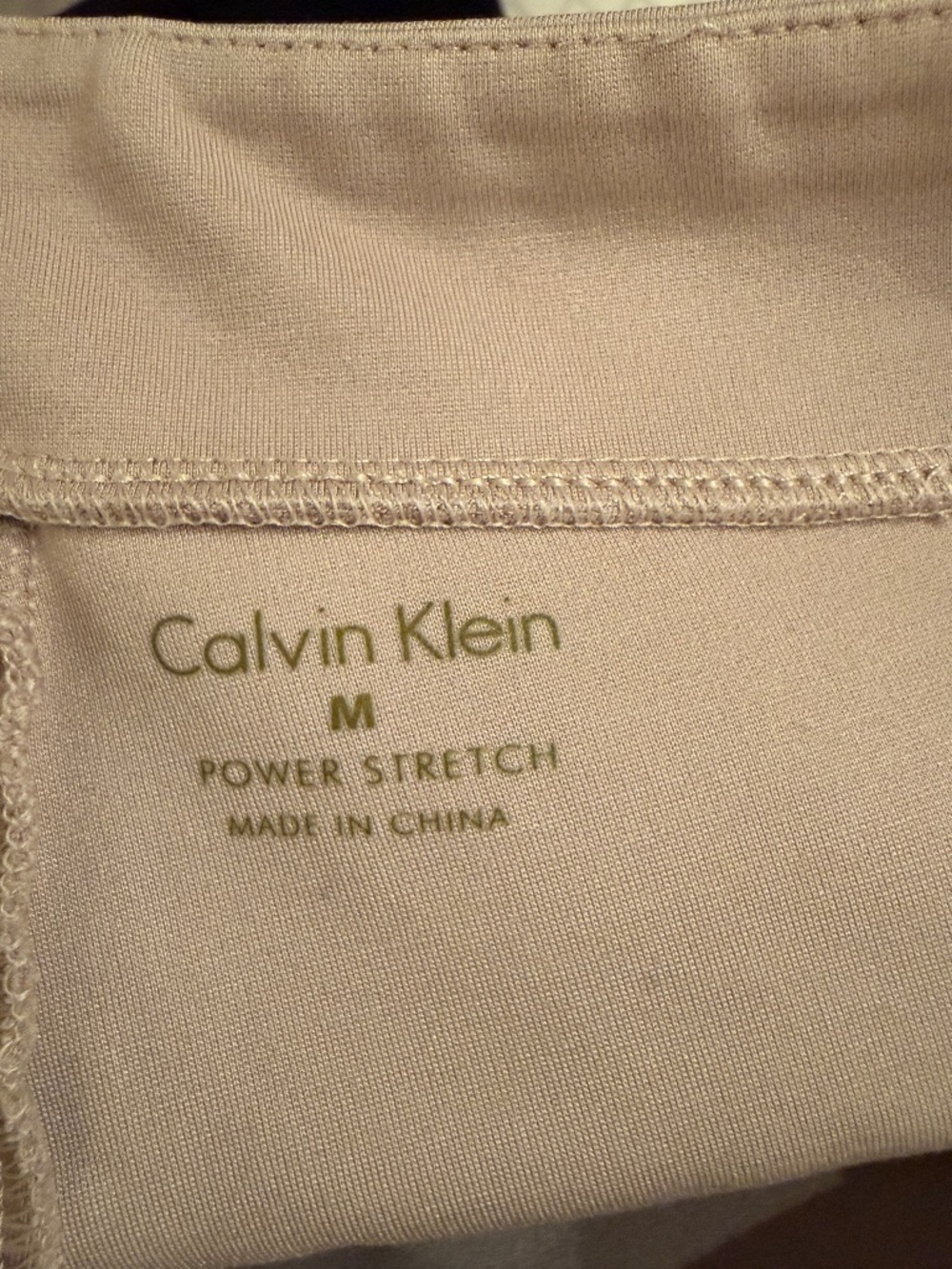 Calvin Klein Suede Stretch Pants
